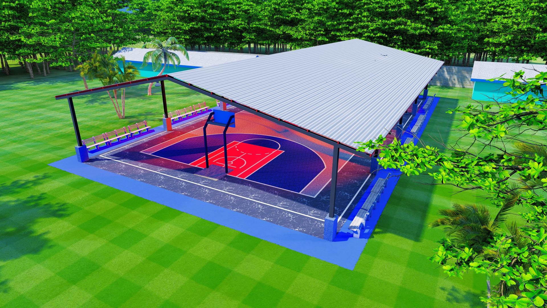 Mombasa Baptist Basketball Court — Image 1